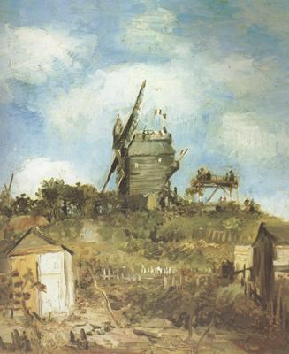 Vincent Van Gogh Le Moulin de la Galette (nn04) France oil painting art